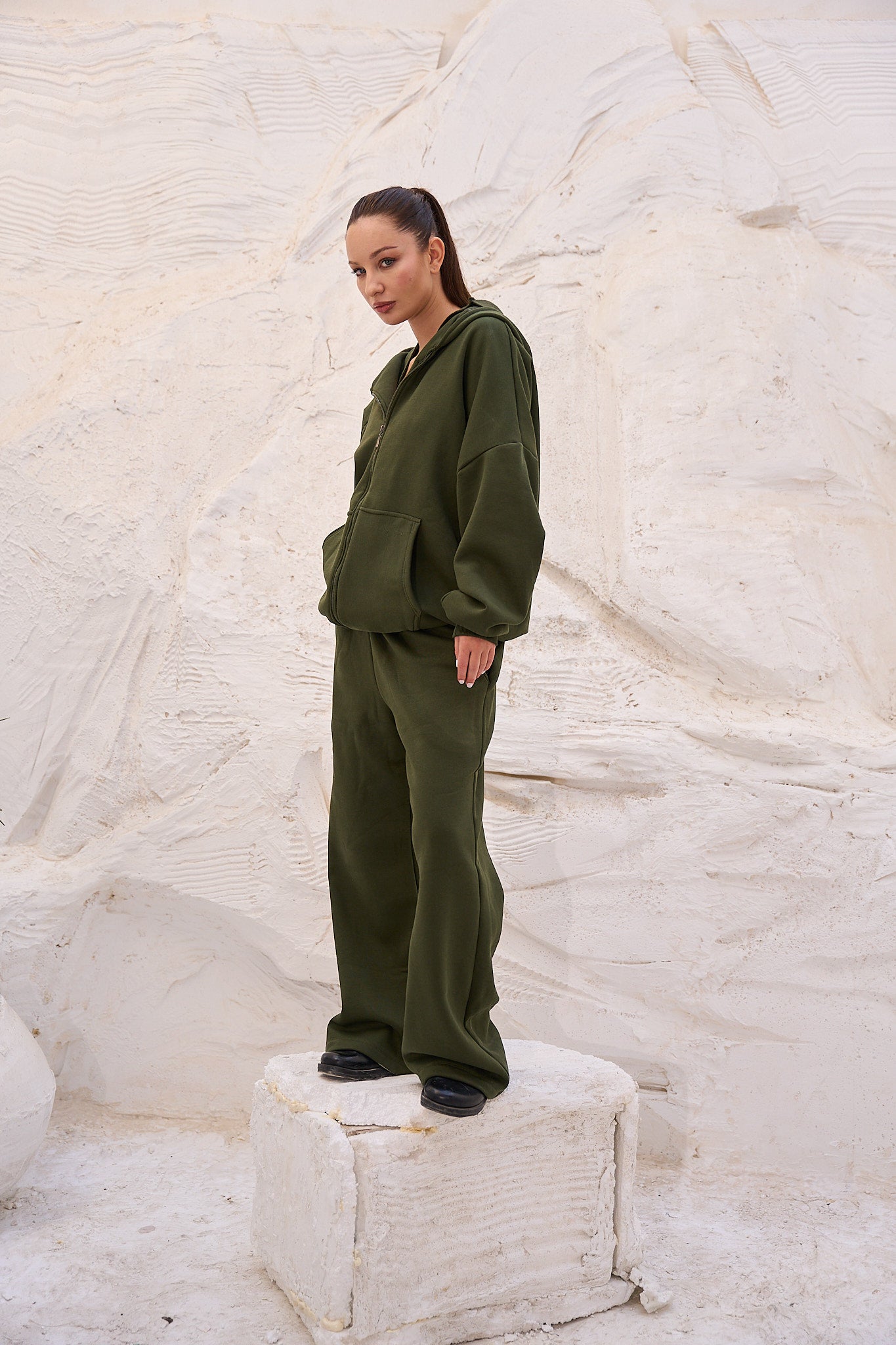 Olive Sweatpants