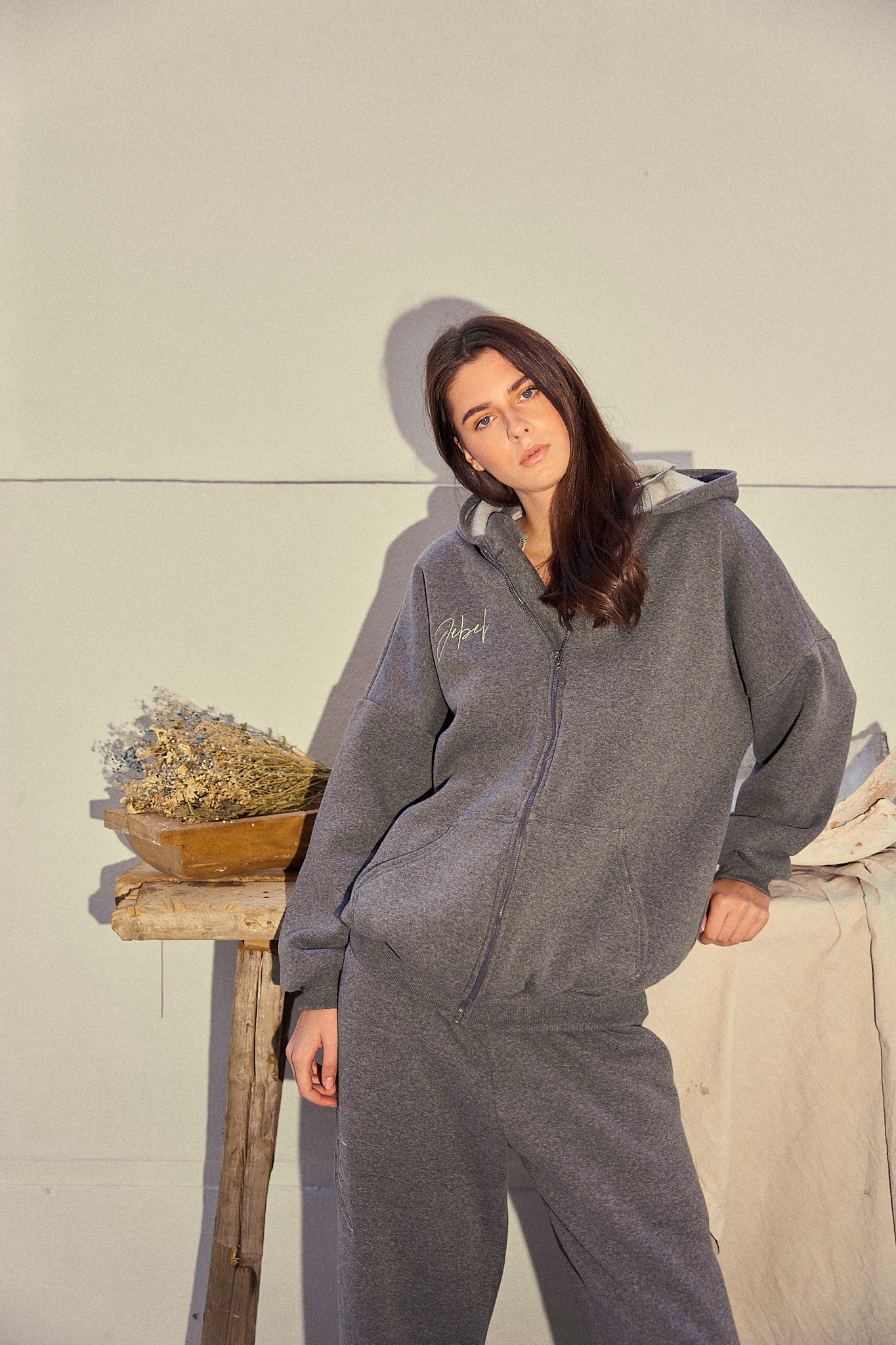 Dark Grey Zip up